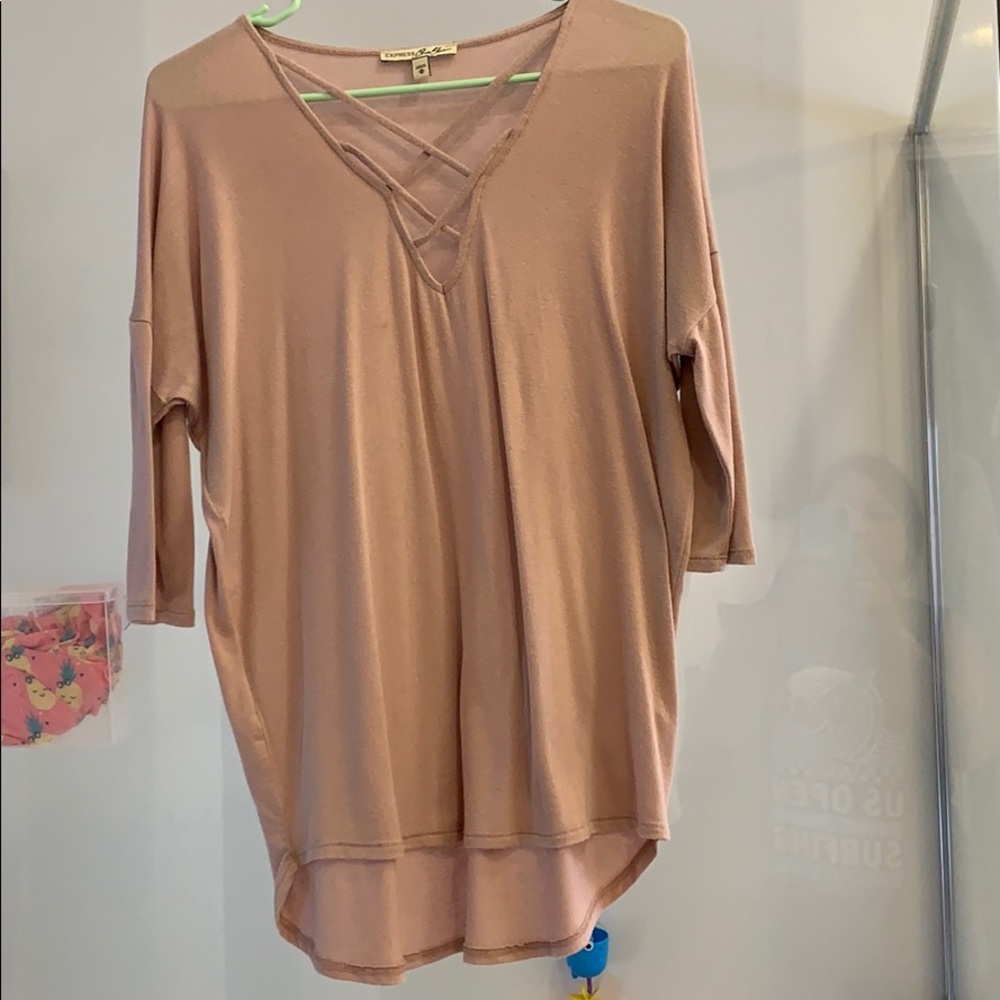 Express tunic blouse